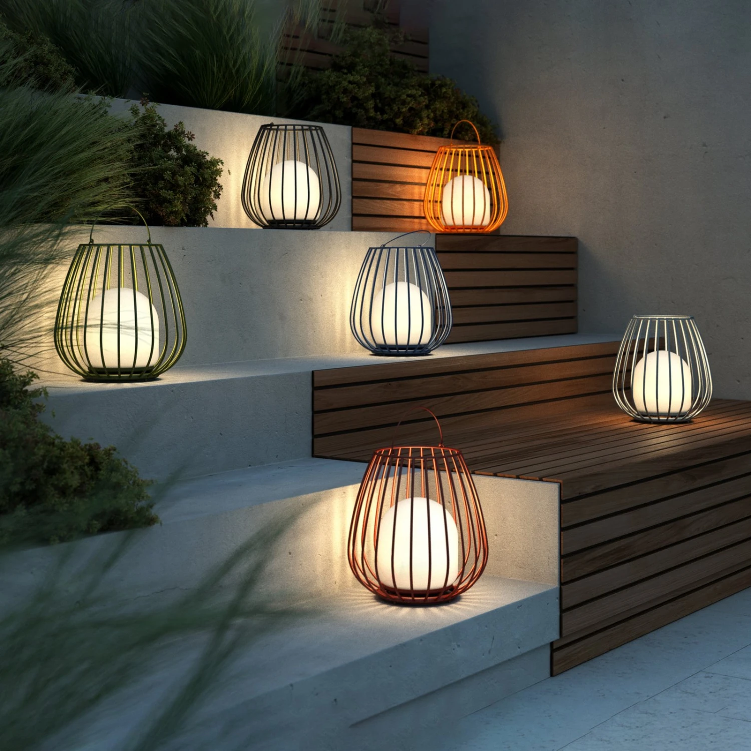 Nordlux LED-Tischleuchte Jim To-Go, Außenbereich, Grün – Bild 3