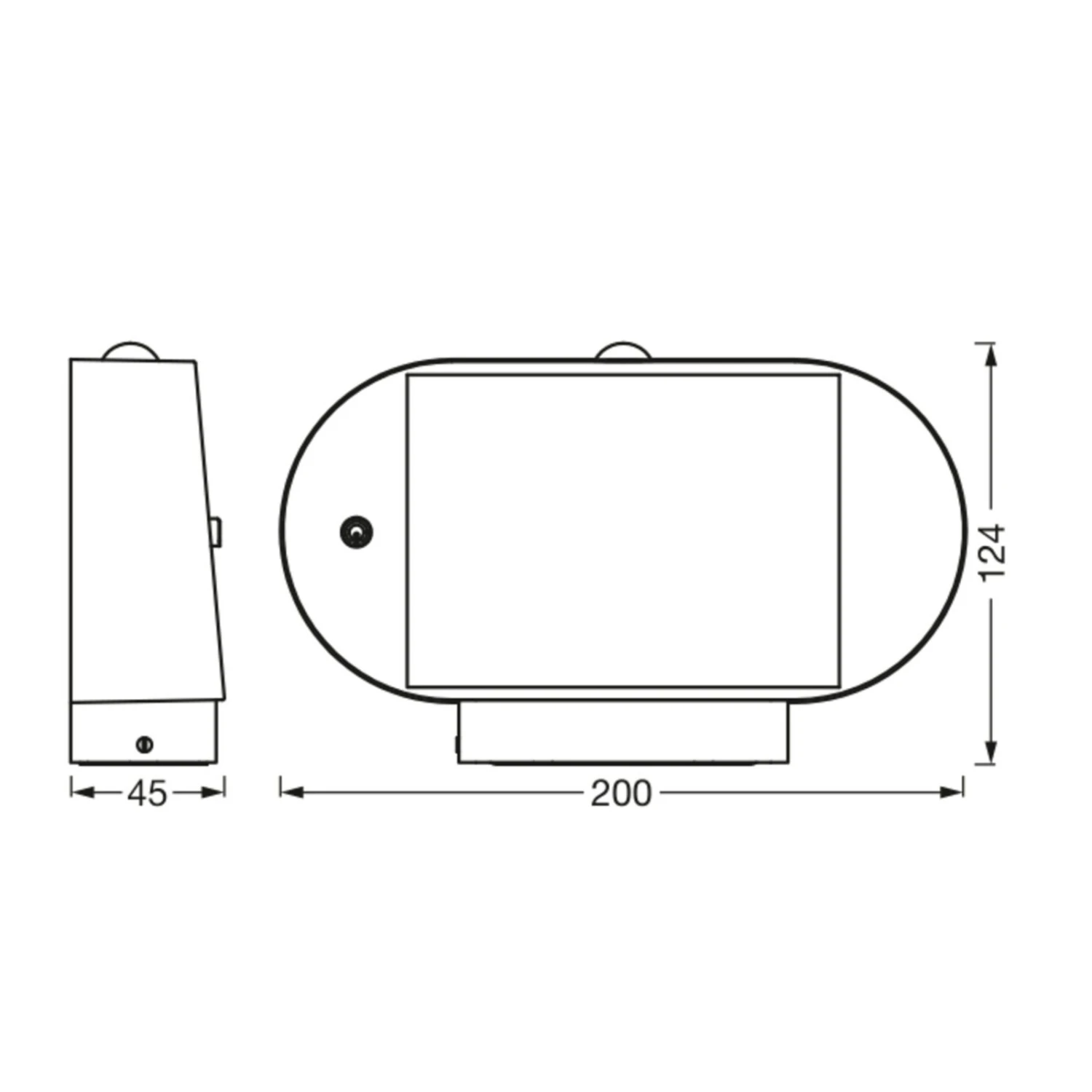 LEDVANCE Endura Style Solar Oval S Wandlampe 3000K – Bild 5