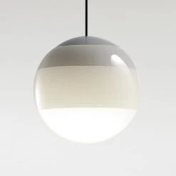 MARSET Dipping Light LED-Hängelampe Ø 20 Cm Weiß