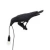 SELETTI Bird Lamp LED-Dekowandlampe, Links Schwarz