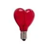 SELETTI LED-Lampe E14 1W 5V, Mouse Lamp, Herz Rot