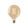 Calex E27 G125 4,5W LED-Filament Gold 821 Dimmbar