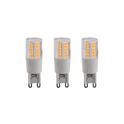 Arcchio LED-Stiftsockellampe G9 4,5W 2.700K 3er