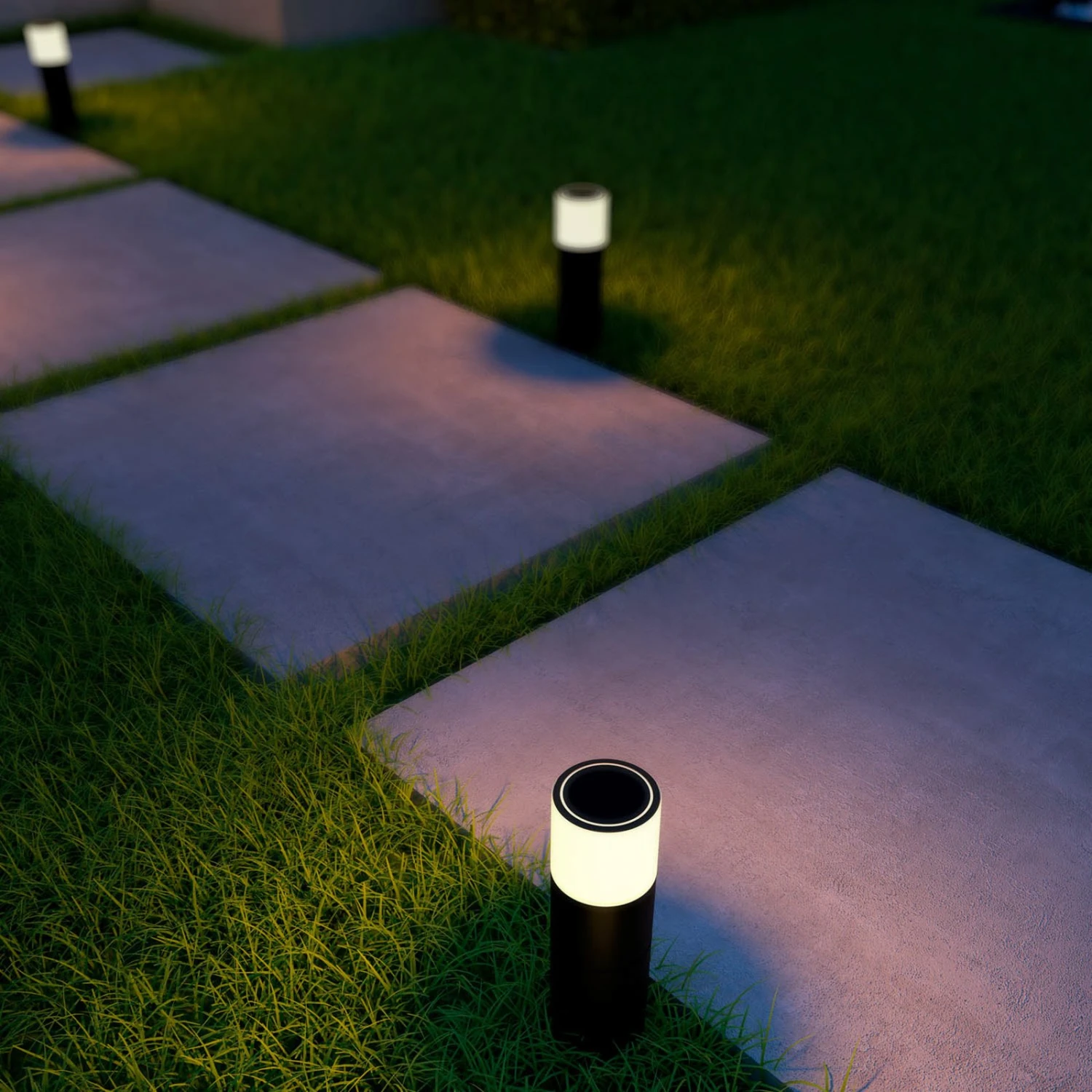 Calex Smart Outdoor Gardenpost Sockelleuchte RGBW – Bild 5