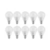 Lindby LED-Lampe E14 G45 4,5W 3.000K Opal 10er-Set