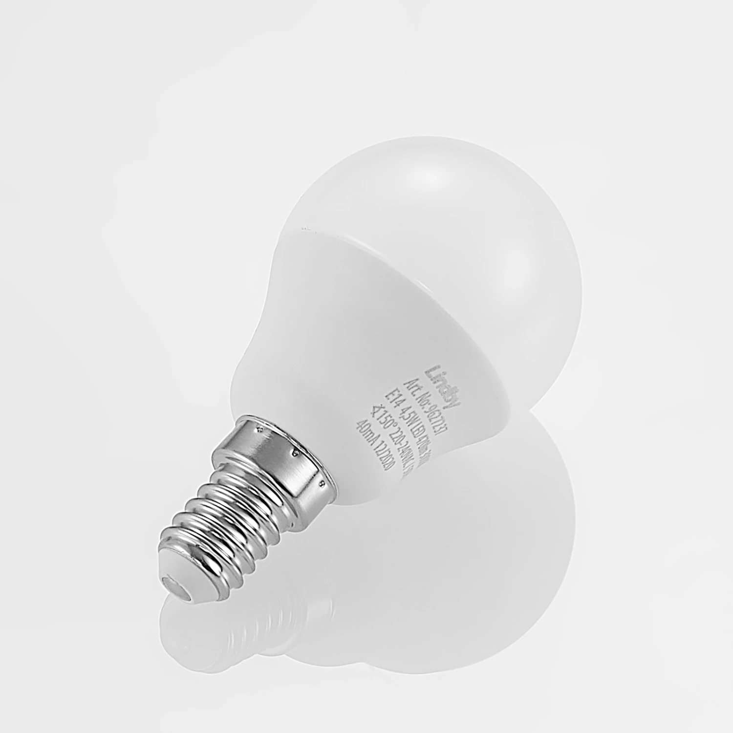 Lindby LED-Lampe E14 G45 4,5W 3.000K Opal 10er-Set – Bild 7