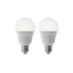 E27 8,5W 830 LED-Lampe Warmweiß 2er-Set