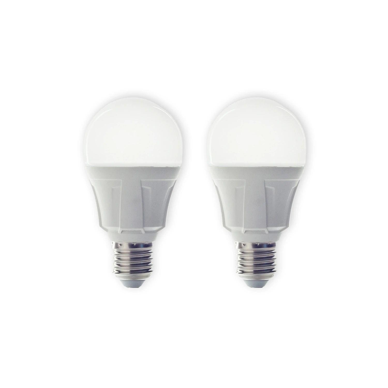 E27 8,5W 830 LED-Lampe Warmweiß 2er-Set