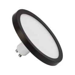 LED-Lampe GU10 9W CCT 2.700/4.000K Ø14,5cm Schwarz