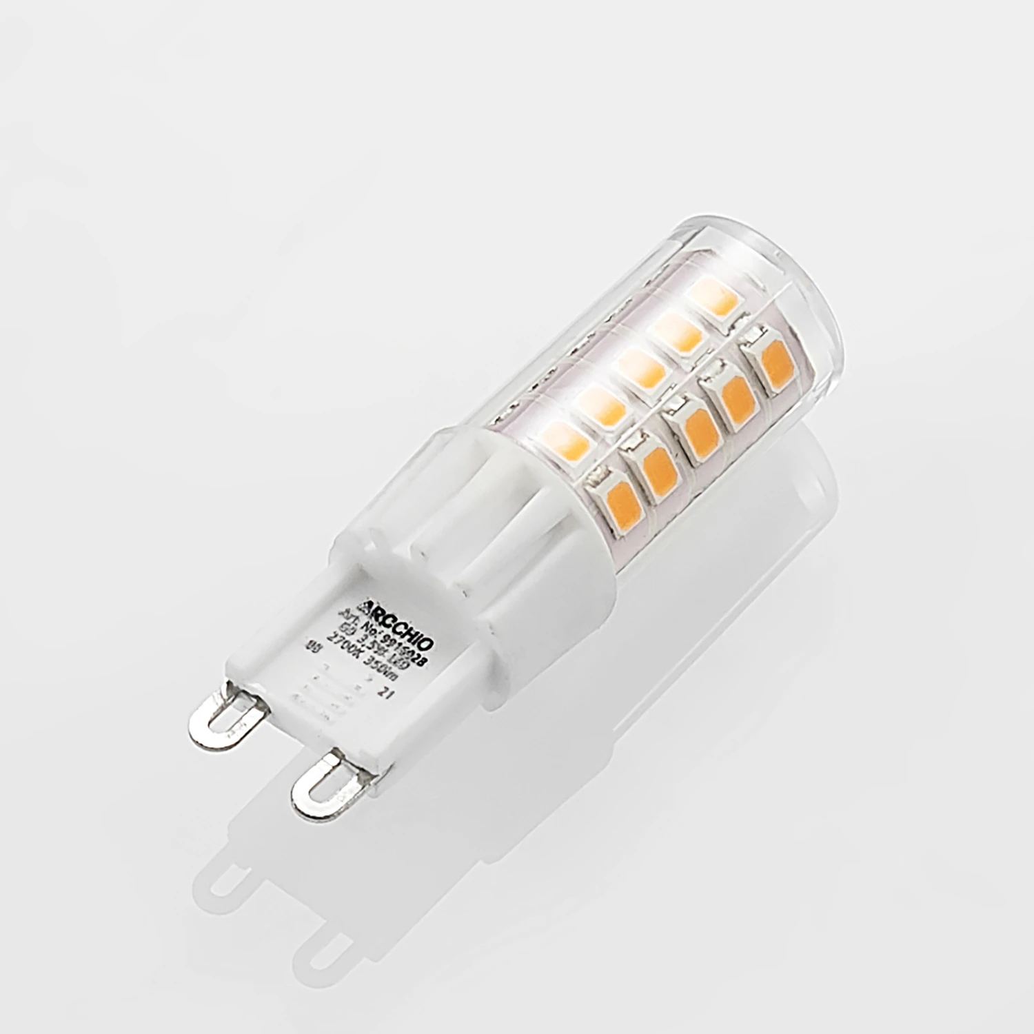 Arcchio LED-Stiftsockellampe G9 3,5W 827 3er-Set – Bild 5