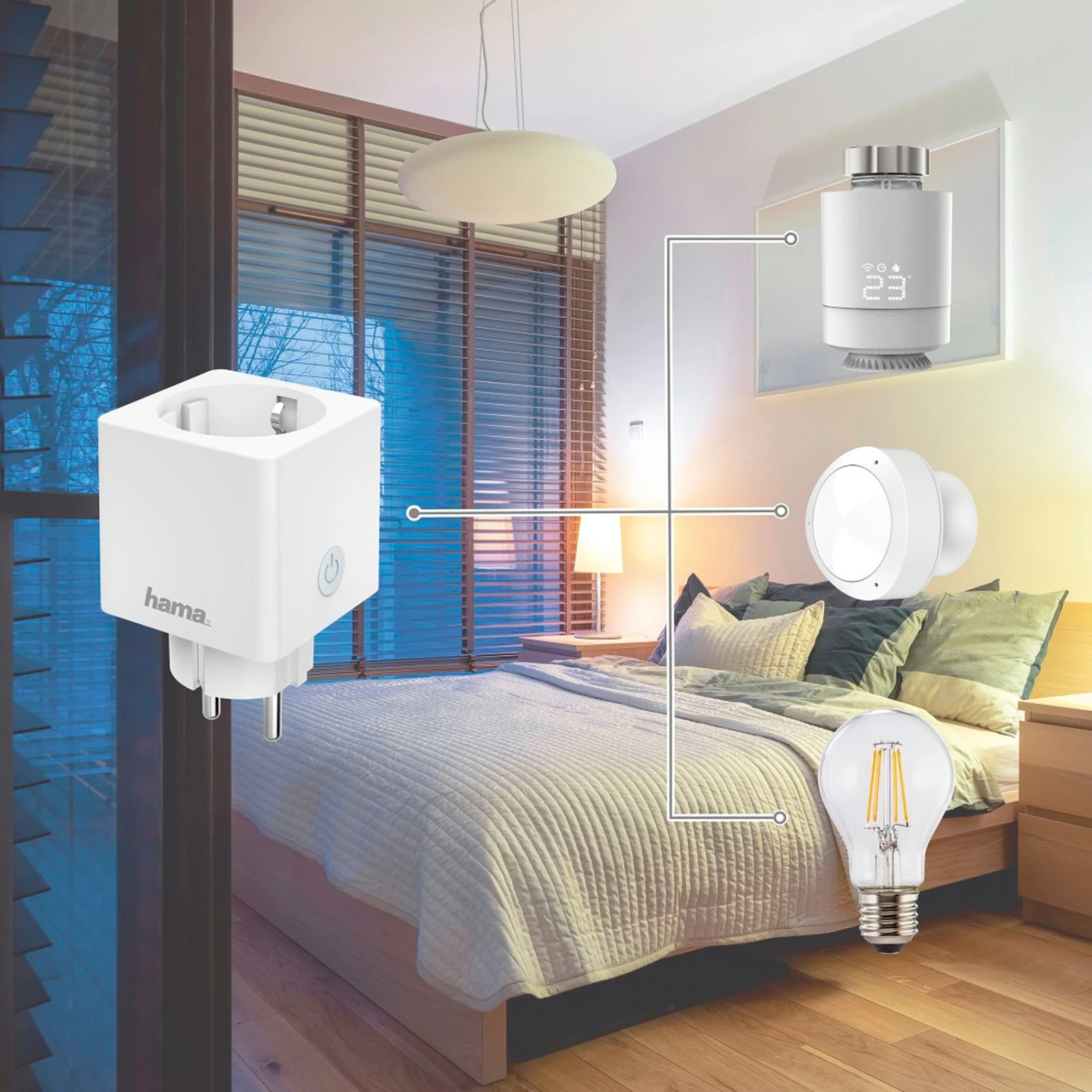 Hama Mini WLAN-Steckdose Stromzähler App-Steuerung – Bild 4