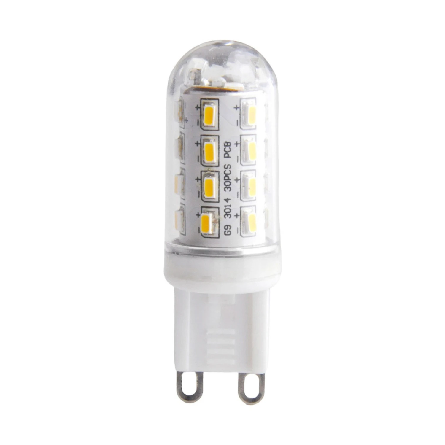 LED-Lampe In Röhrenform G9 3W 830 Klar 3er-Set – Bild 2