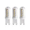 LED-Lampe In Röhrenform G9 3W 830 Klar 3er-Set