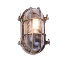 Lindby Daaje Außenwandlampe Industriell Oval