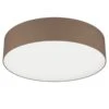 EGLO Connect Romao-Z LED-Deckenlampe, Ø57cm, Taupe