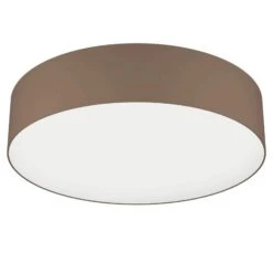 EGLO Connect Romao-Z LED-Deckenlampe, Ø57cm, Taupe