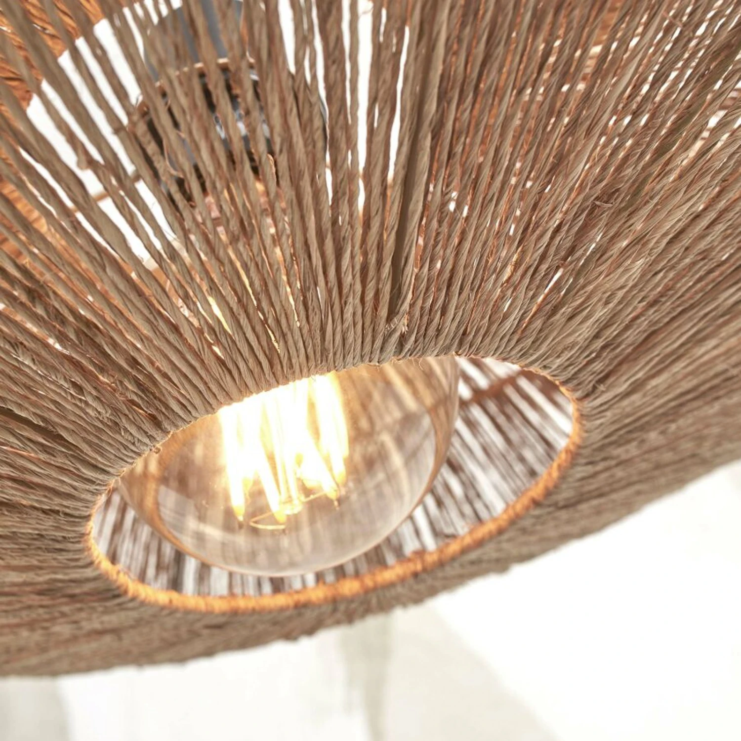 GOOD & MOJO Iguazu Hängelampe Ø 55cm Natur – Bild 4