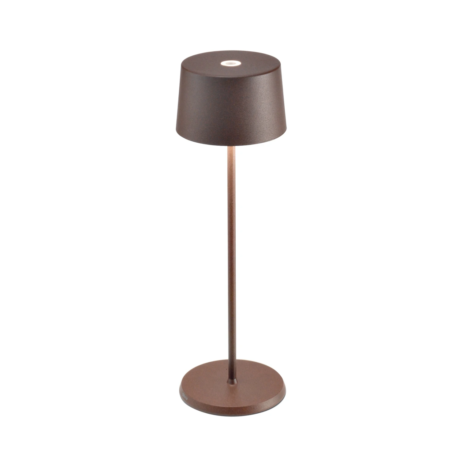 Zafferano Olivia Akku-Tischlampe IP65 Corten – Bild 4