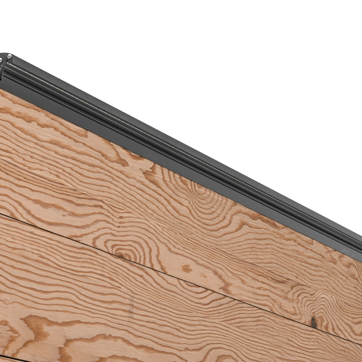 LED-Lichtleiste 1er-Starter-Set Holzzaun Anthrazit – Bild 4