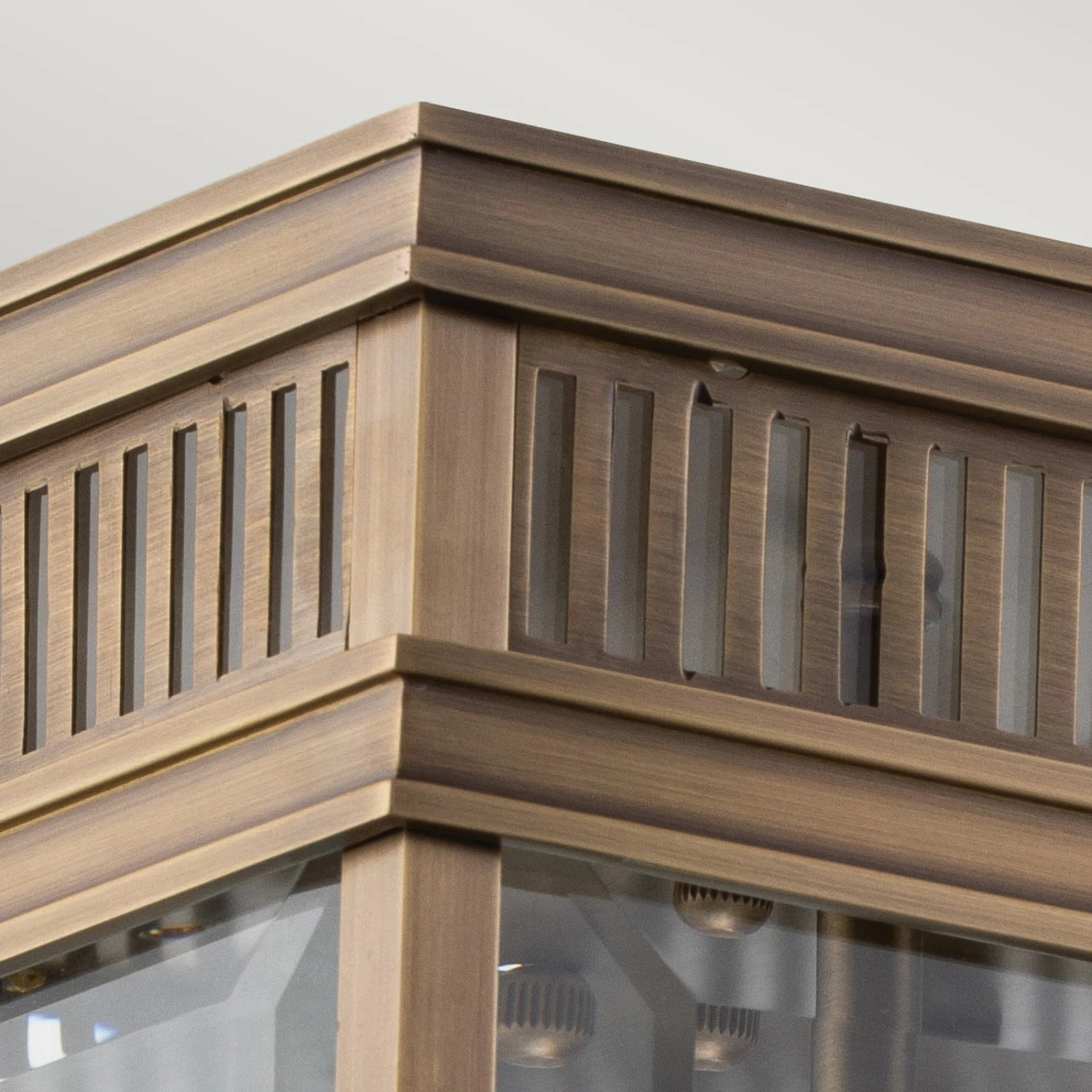 Außen-Deckenleuchte Holborn, Eckig Bronze Dunkel – Bild 2