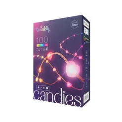 Twinkly Candies Herzen Bluetooth WLAN RGB Klar 6m