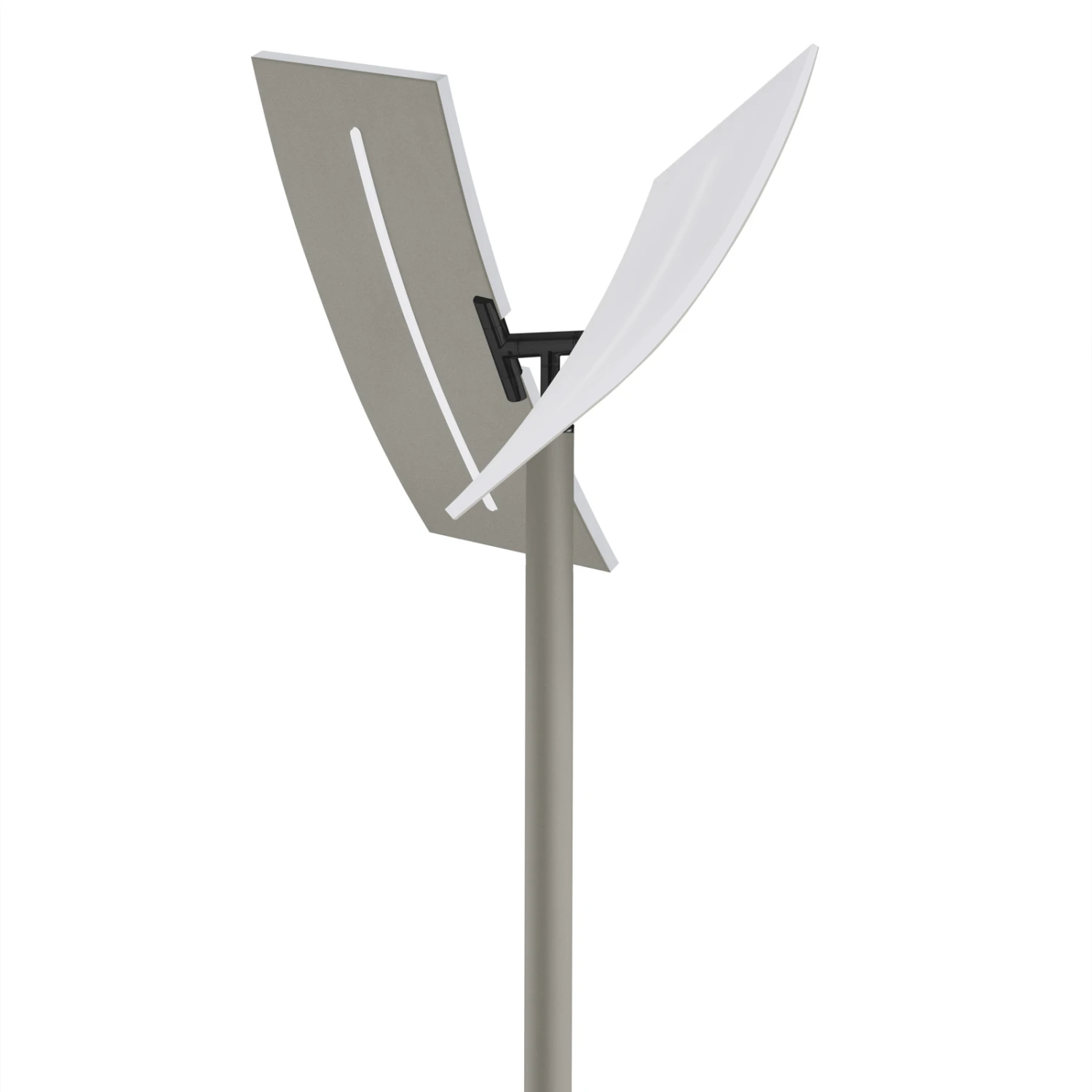 LED-Stehleuchte Evolo CCT, Taupe – Bild 3