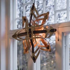 PR Home Mary Deko-Stern Naturmaterial Ø 46 Cm