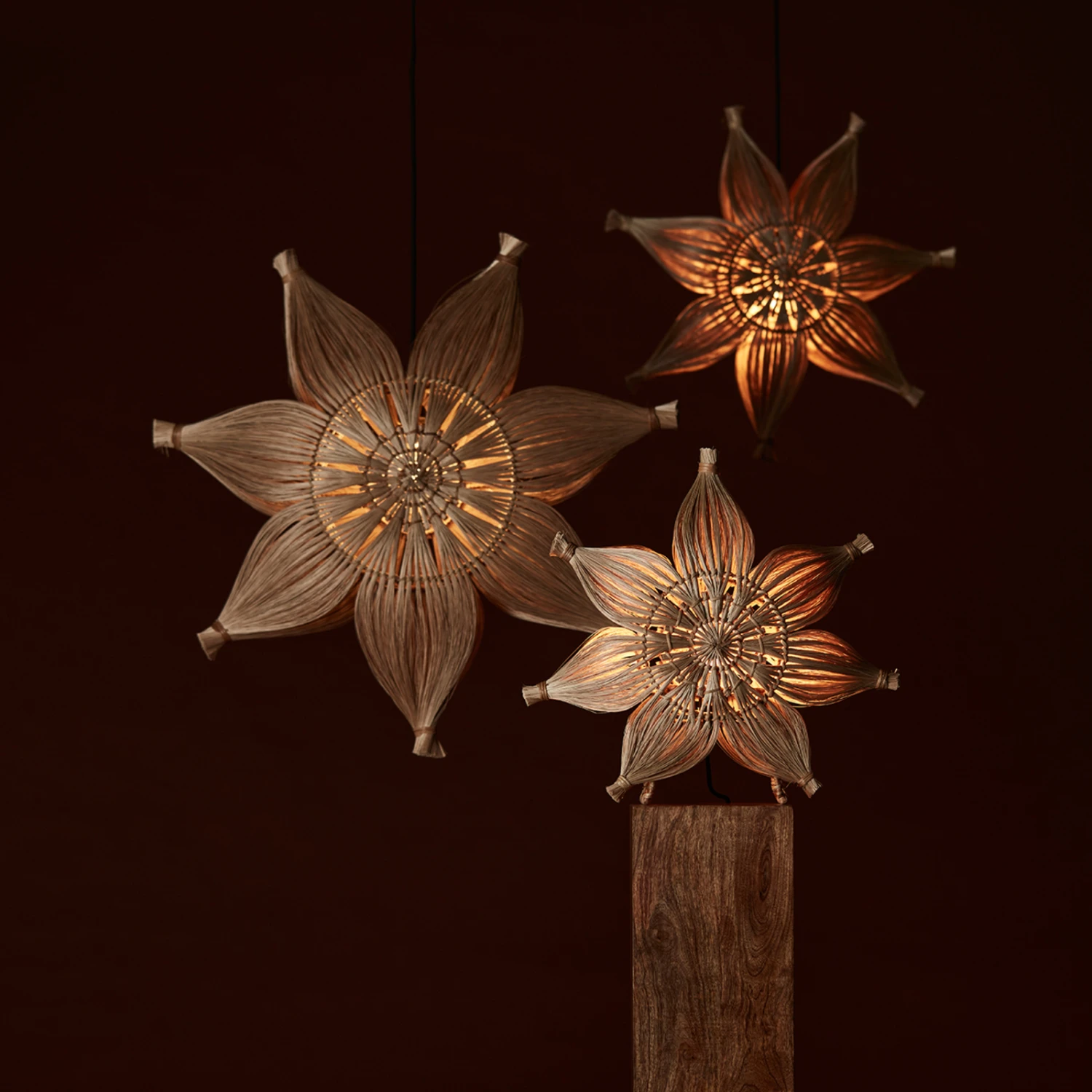 PR Home Agnes Dekostern Naturfaser Hängend Ø 58 Cm – Bild 3