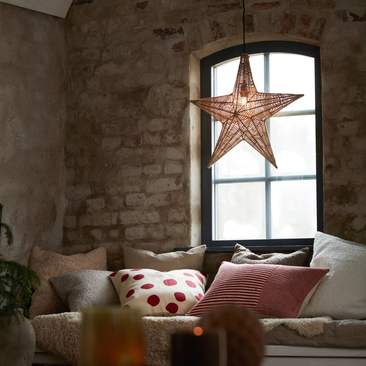 PR Home Bethel Dekostern Aus Rattan Ø 58 Cm – Bild 2