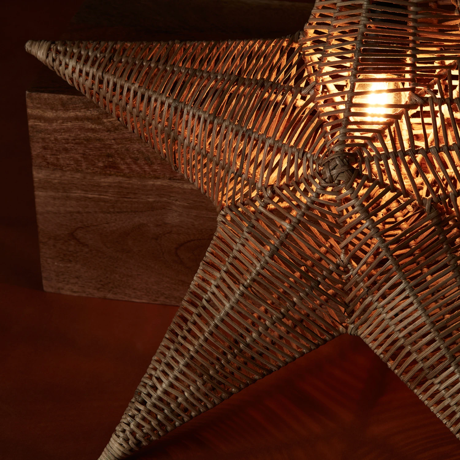 PR Home Bethel Dekostern Aus Rattan Ø 58 Cm – Bild 3