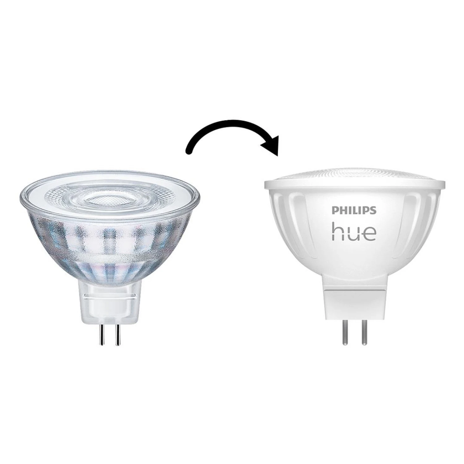 Philips Hue White & Color Ambiance 6,3W GU5,3 2er – Bild 8