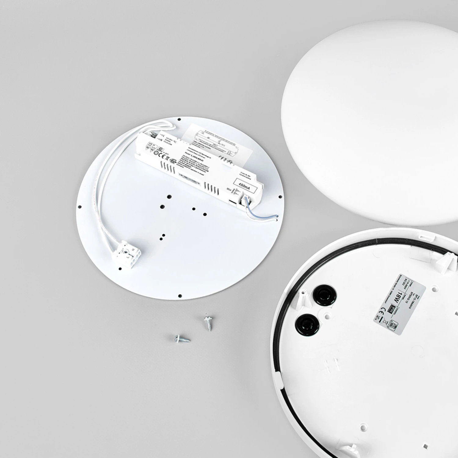 LED-Wandleuchte Sun 12 IP55, 13 W 3000K Ww – Bild 7