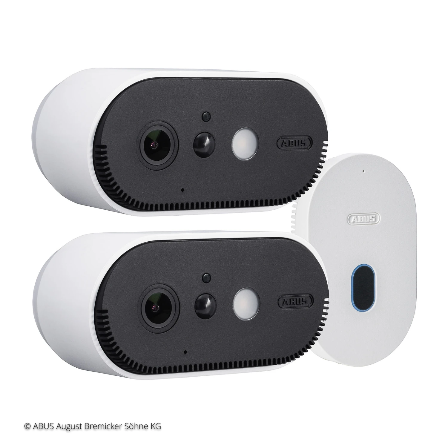 ABUS Akku Außenkamera Set, 2x Kamera+Basisstation – Bild 2