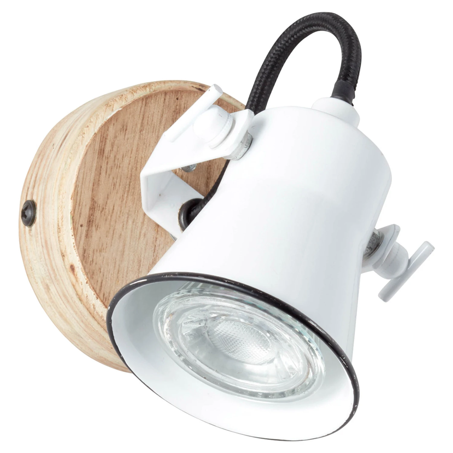 BRILLIANT Wandstrahler Seed Schirm Weiß – Bild 4