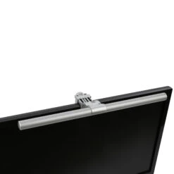 LED-Klemmleuchte Screen, USB, Dimmbar, CCT, Silber