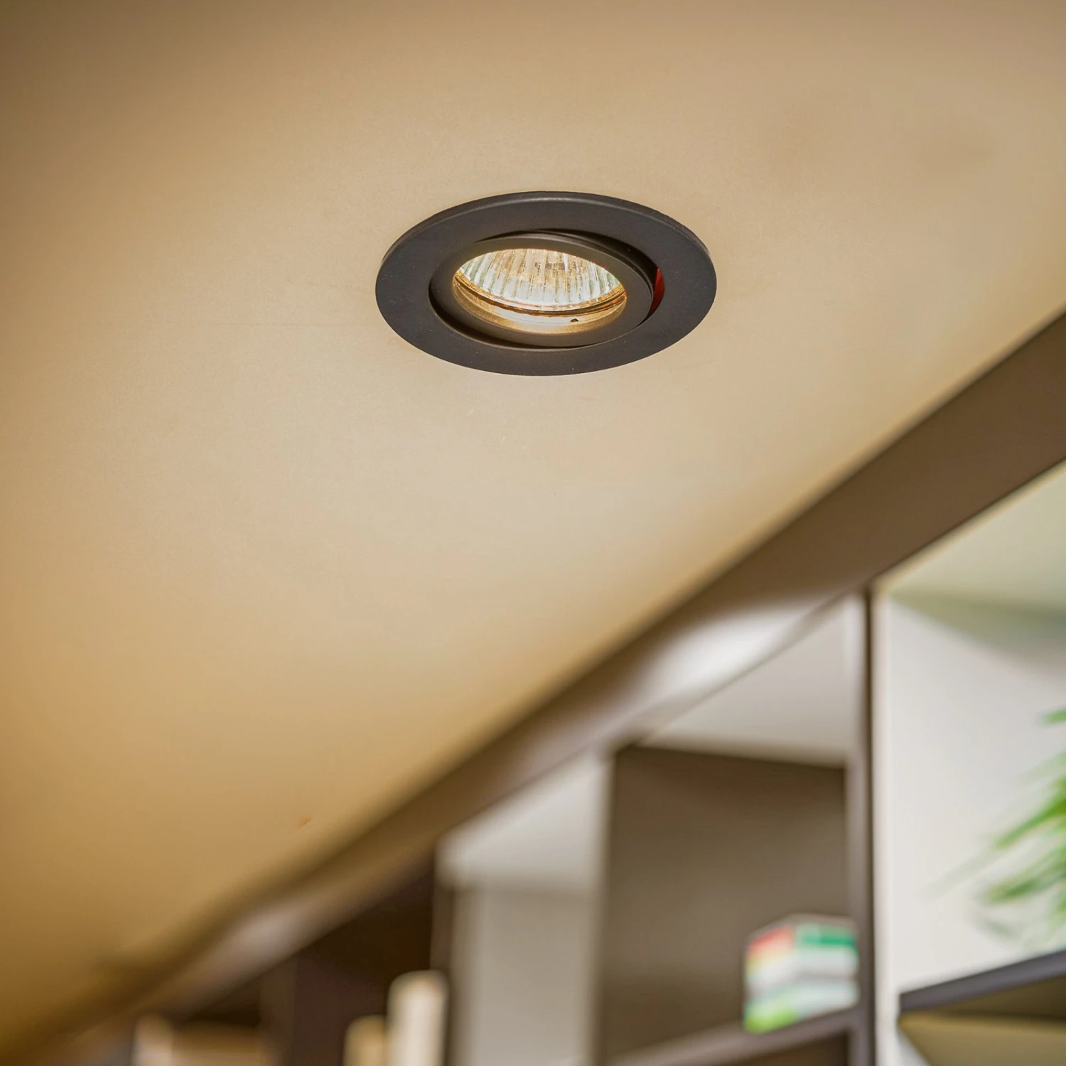 BRUMBERG 0063 Decken-Einbaustrahler, Rund, Schwarz – Bild 2