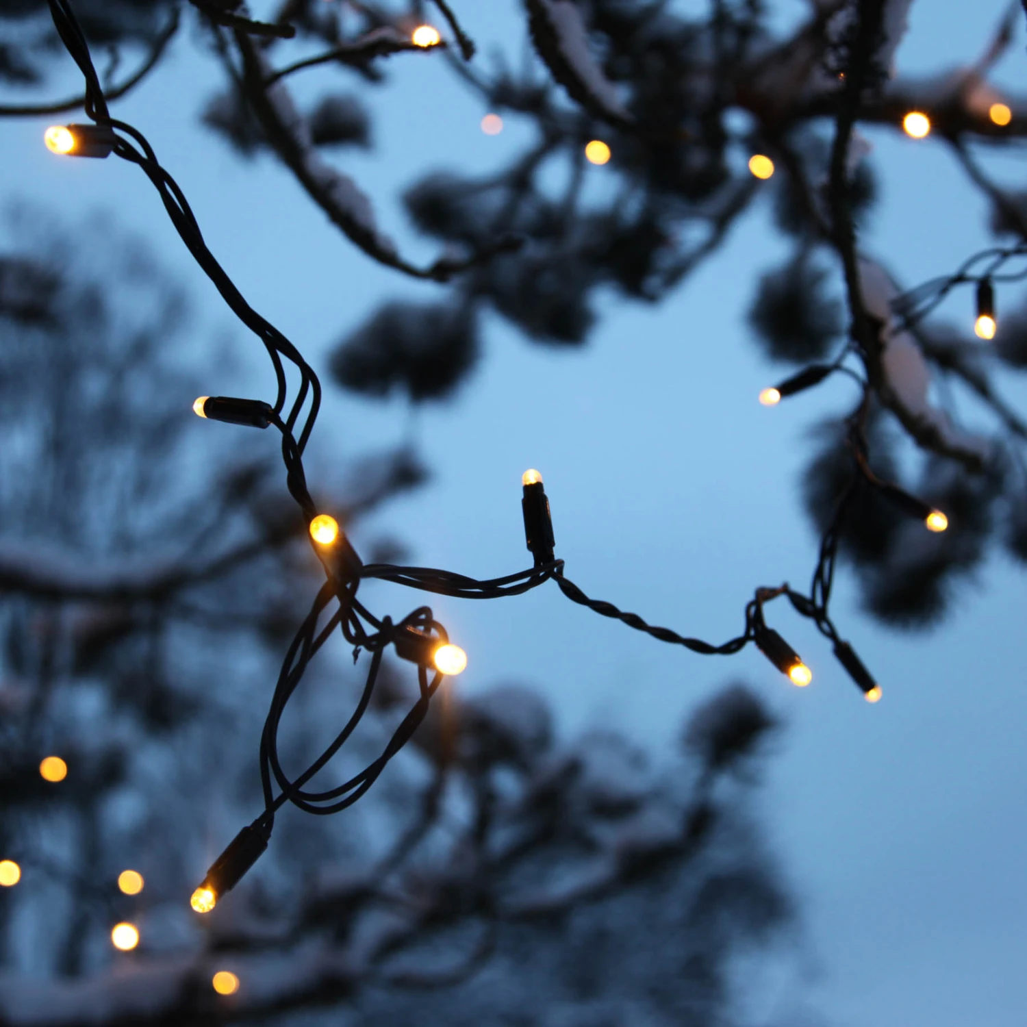 10m LED-Lichterkette Erweiterung System 24, Warmw – Bild 3