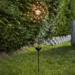 LED-Solarleuchte Firework Mit Erdspieß, 100 Cm