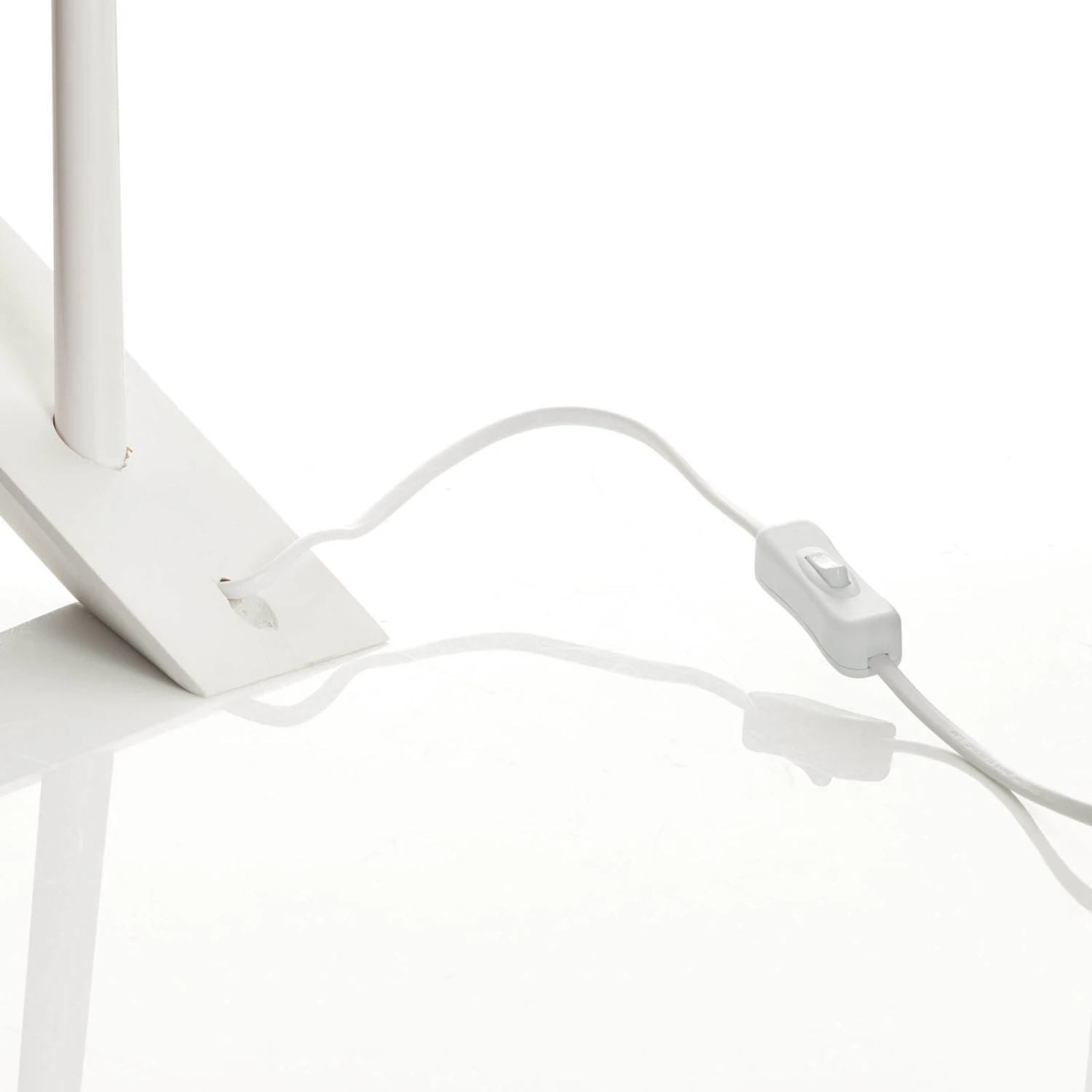 Kerzenleuchter Arrow, Flach, 7flammig, Weiß – Bild 8