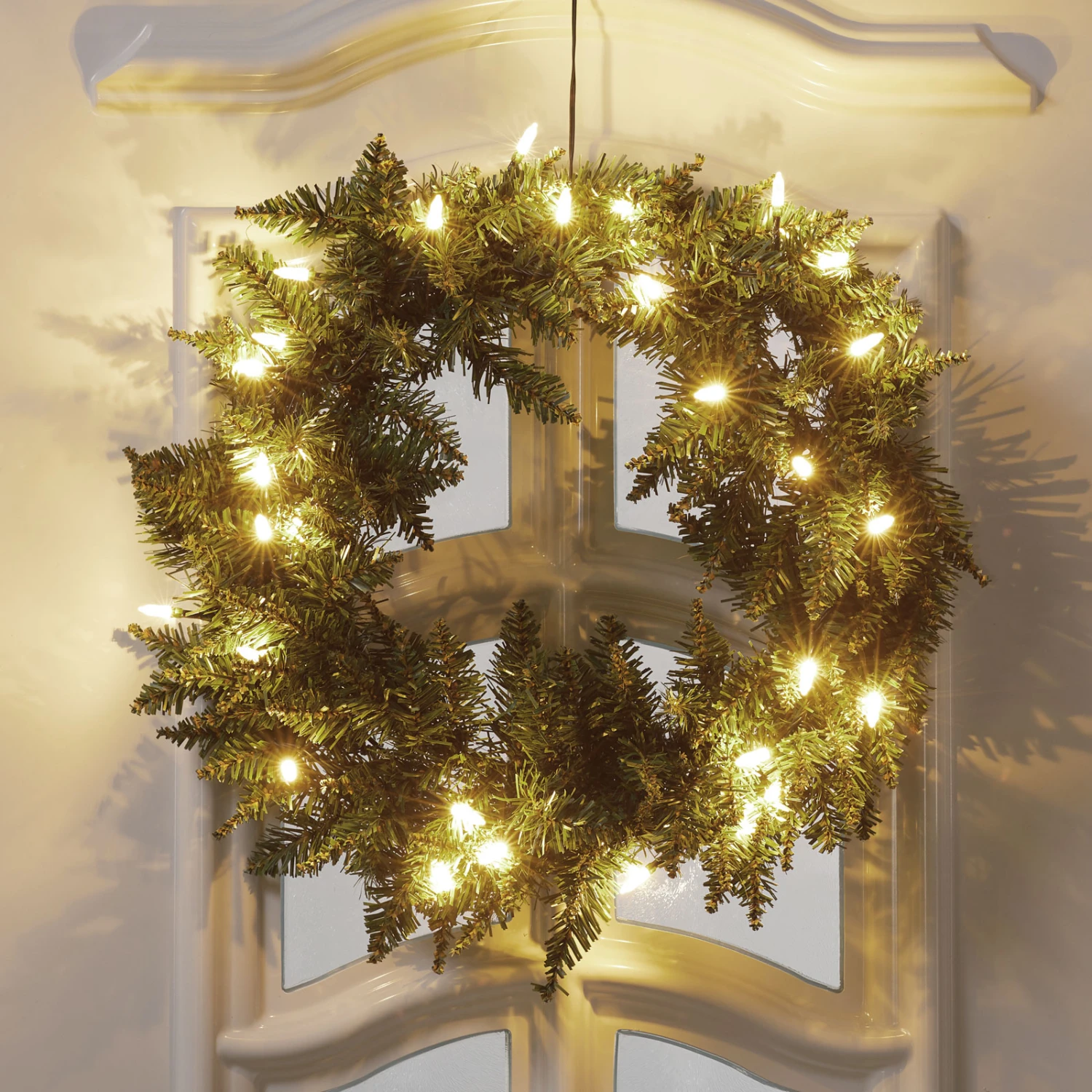LED-Tannenkranz Calgary Ø 50 Cm