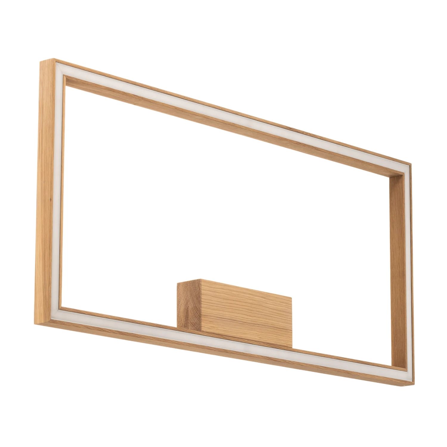 Envostar Lineo LED-Wandlampe, Eichenholz, 83x38cm – Bild 3