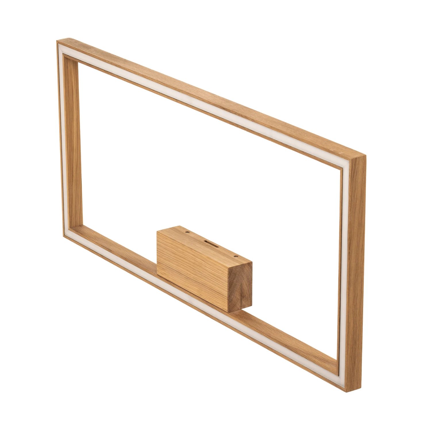 Envostar Lineo LED-Wandlampe, Eichenholz, 83x38cm – Bild 5