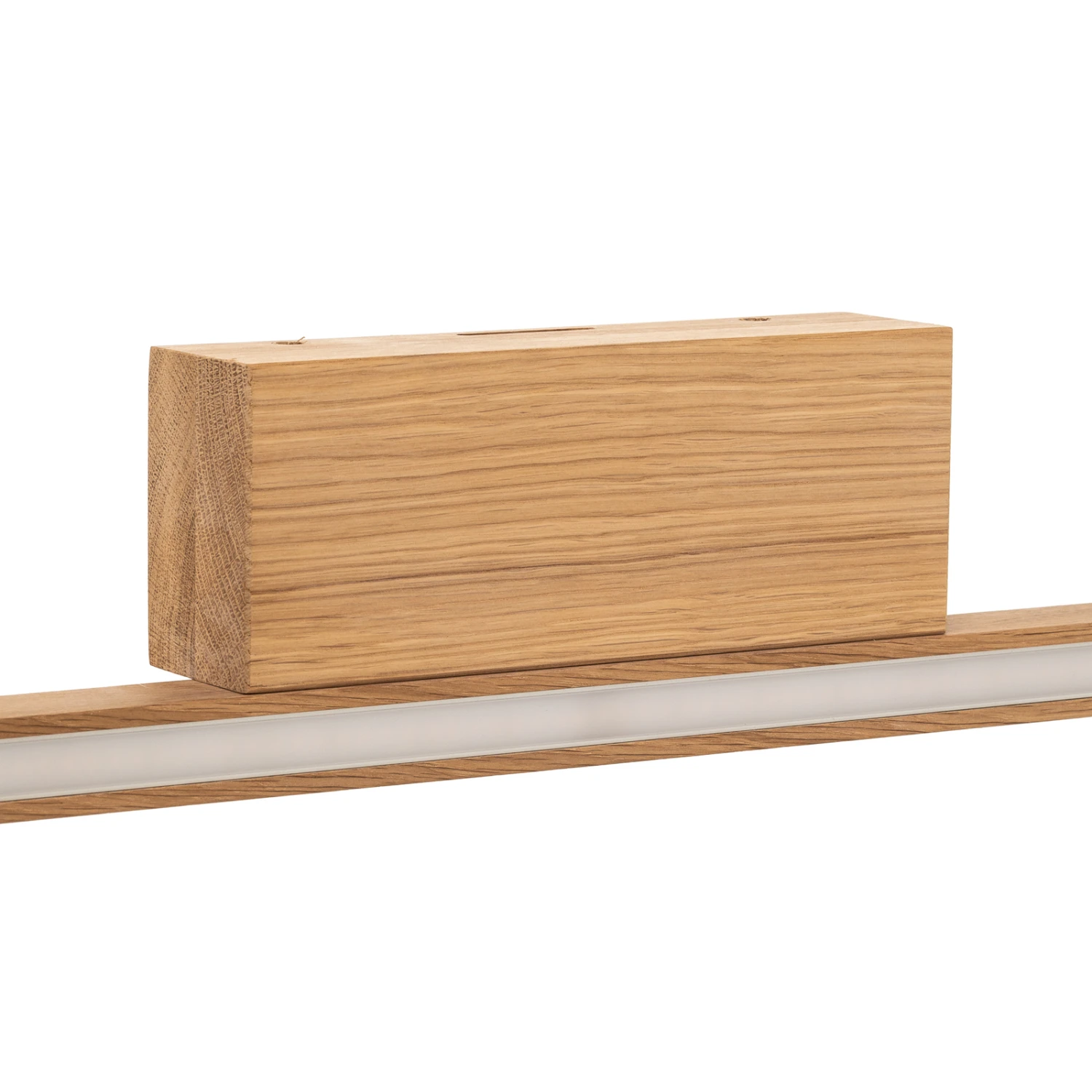 Envostar Lineo LED-Wandlampe, Eichenholz, 83x38cm – Bild 6