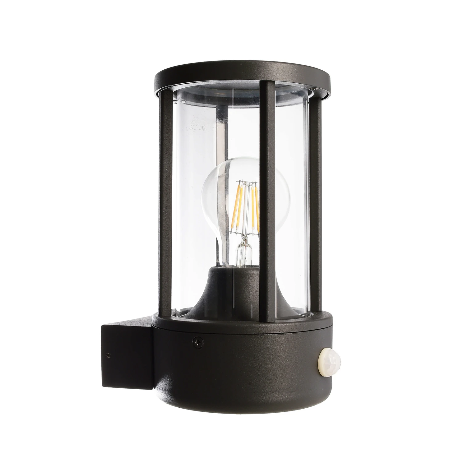 Sensor-Außenwandleuchte Adebar, E27, Dunkelgrau – Bild 3