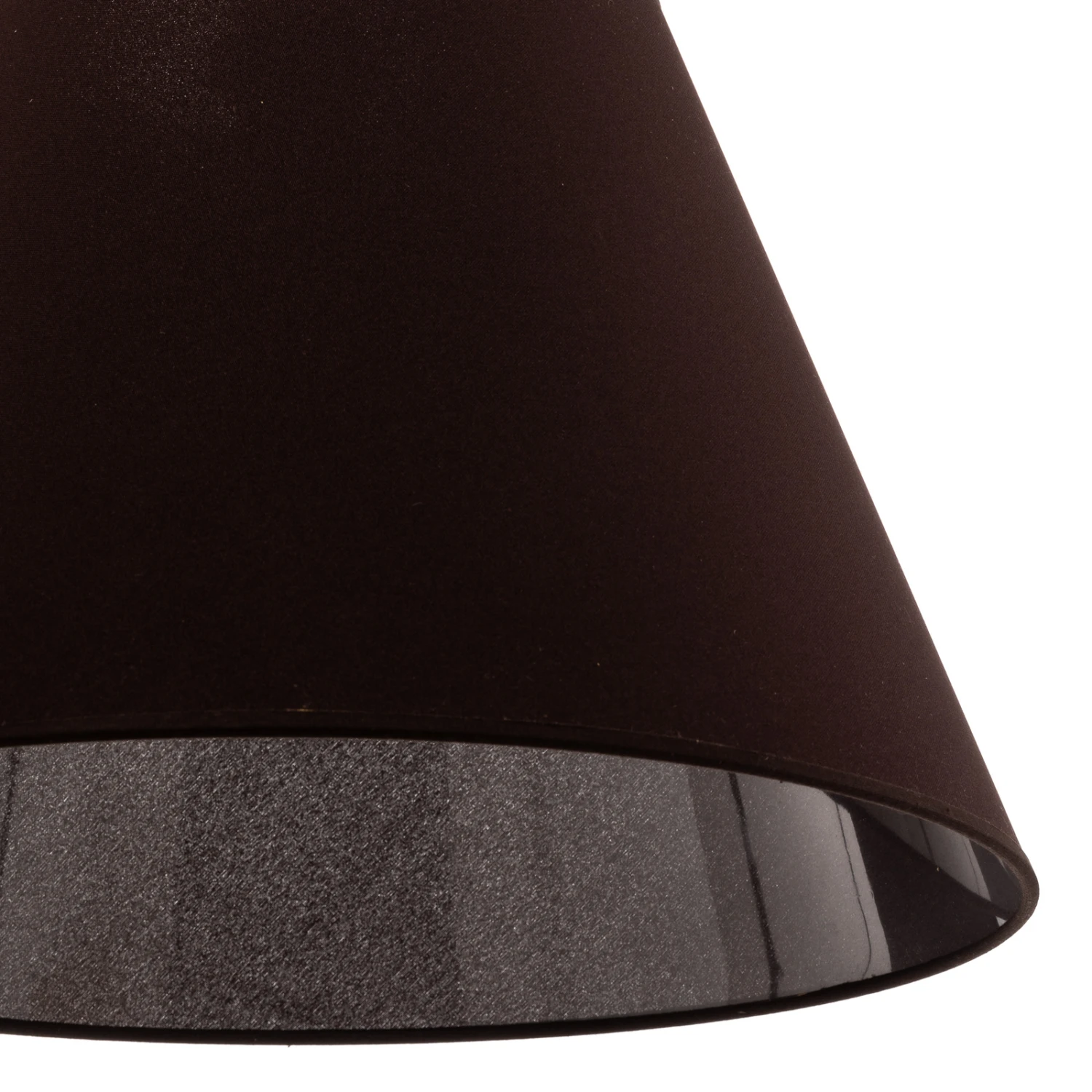 Lampenschirm Anna, Für Hängeleuchten, Dunkelbraun – Bild 7