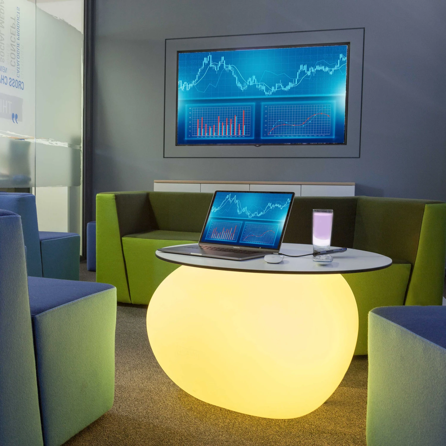 Dekolampe Storus IV LED RGB+CCT Bepflanzbar Weiß – Bild 3