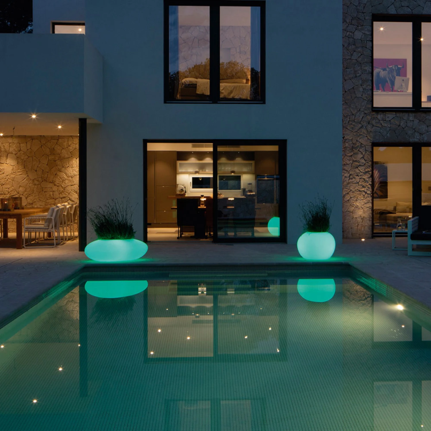 Dekolampe Storus IV LED RGB+CCT Bepflanzbar Weiß – Bild 4