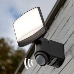 Solar-Strahler Sunshine Mit Panel, 18cm Sensor 7W