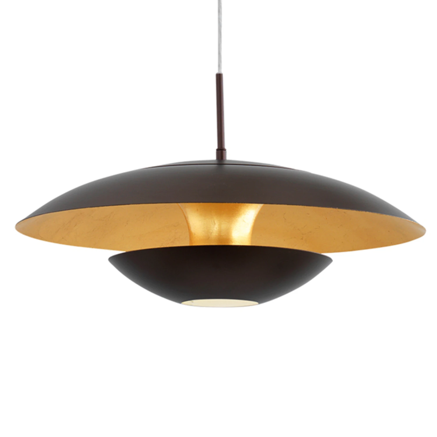 EGLO Braun-golden Lackierte Hängeleuchte Nuvano – Bild 3