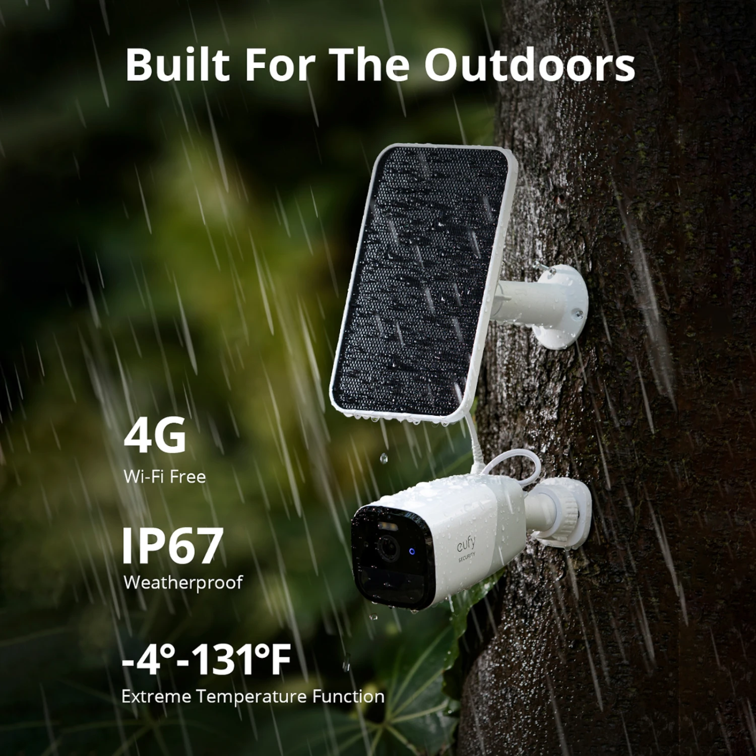 EUFY Security 4G Starlight Camera, IP67, Mit SIM – Bild 9